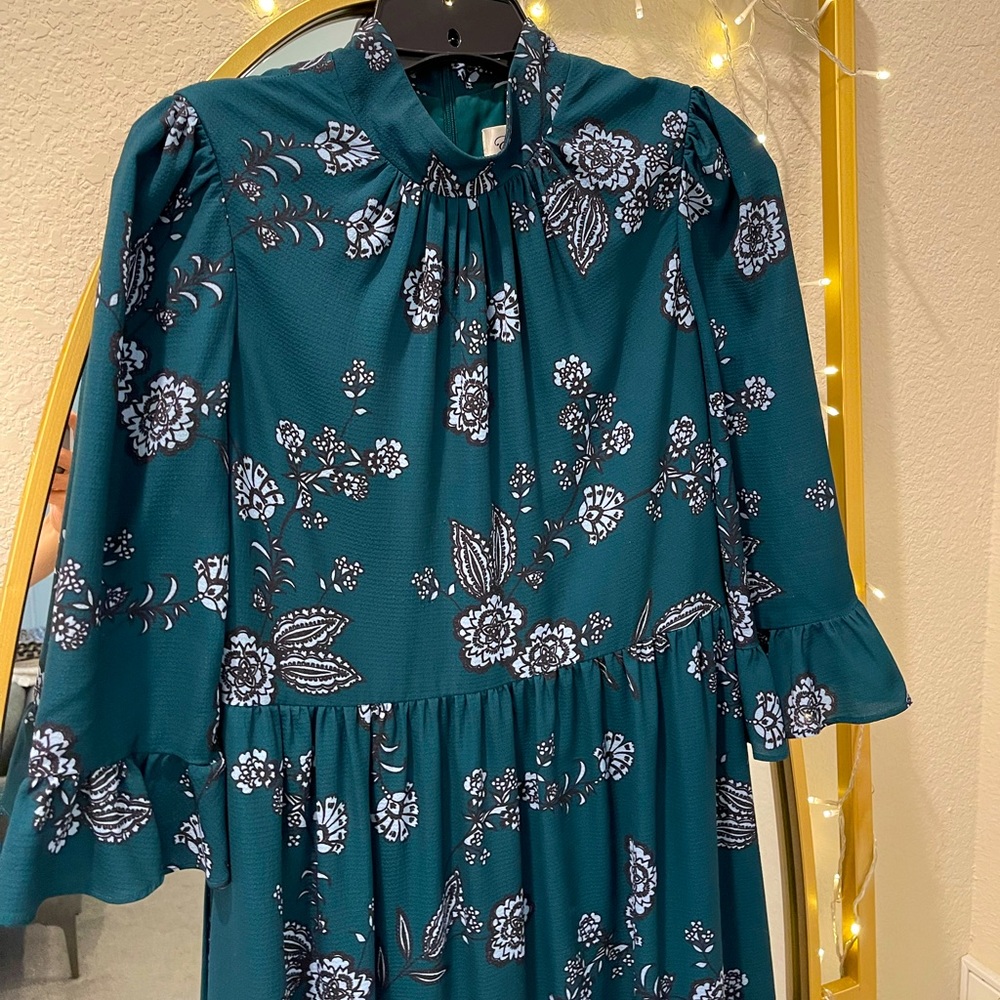 Eliza J Floral Midi Dress